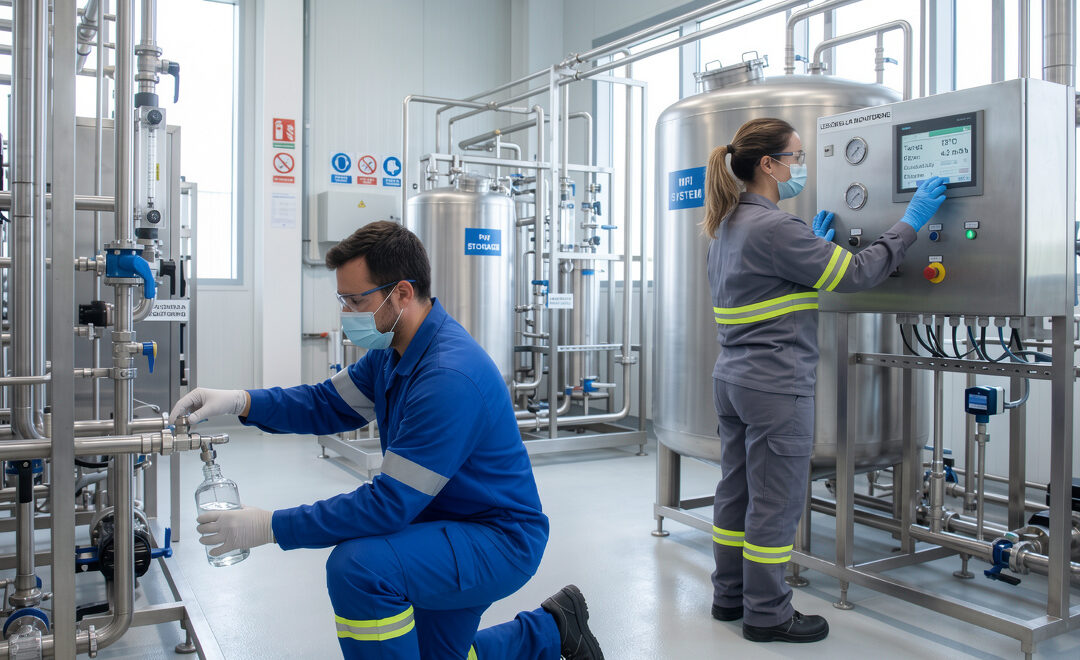Calidad del agua en la industria farmacéutica: Más allá de la esterilidad, el control de legionella